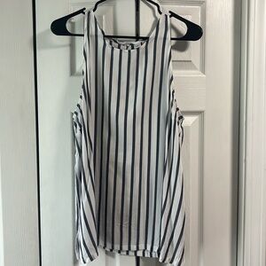 Old Navy striped sleeveless blouse